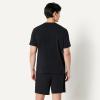 image:imageAmazon Essentials Mens CottonModal Pajama Set Short Sleeve TShirt and ShortsBlack