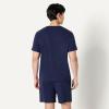 image:imageAmazon Essentials Mens CottonModal Pajama Set Short Sleeve TShirt and ShortsNavy