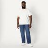 image:imageAmazon Essentials Mens Rigid RelaxedFit Workwear Carpenter JeansStone Medium Wash