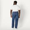 image:imageAmazon Essentials Mens Rigid RelaxedFit Workwear Carpenter JeansStone Medium Wash