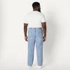 image:imageAmazon Essentials Mens Rigid RelaxedFit Workwear Carpenter JeansVintage Blue
