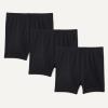 image:imageAmazon Essentials Toddlers and Baby Girls Cotton Breathable Pullon Bike Shorts with Elastic Waist Pack of 3Black