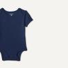 image:imageAmazon Essentials Unisex Babies ShortSleeve BodysuitsBlueLight Heather Grey