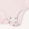 image:imageAmazon Essentials Unisex Babies ShortSleeve BodysuitsLight Heather GreyPink
