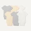image:imageAmazon Essentials Unisex Babies ShortSleeve BodysuitsNeutrals