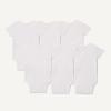 image:imageAmazon Essentials Unisex Babies ShortSleeve BodysuitsWhite