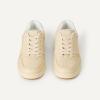 image:imageAmazon Essentials Unisex Kids Low Top Lace Up Court Sneakers for Boys and GirlsCream