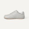 image:imageAmazon Essentials Unisex Kids Low Top Lace Up Court Sneakers for Boys and GirlsGrey