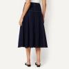 image:imageAmazon Essentials Womens ALine HighRise Denim ButtonDown Midi SkirtRinse Denim