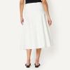 image:imageAmazon Essentials Womens ALine HighRise Denim ButtonDown Midi SkirtWhite