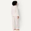 image:imageAmazon Essentials Womens Cotton Stretch Poplin Pajama Set Long Sleeve ButtonDown Shirt with PantsPale Pink