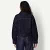 image:imageAmazon Essentials Womens Low Stretch RelaxedFit Cropped Denim JacketRinse Denim