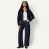 image:imageAmazon Essentials Womens Low Stretch RelaxedFit Cropped Denim JacketRinse Denim