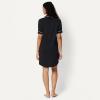 image:imageAmazon Essentials Womens ModalBlend Nightgown Short Sleeve ButtonDownBlack
