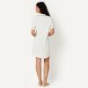 image:imageAmazon Essentials Womens ModalBlend Nightgown Short Sleeve ButtonDownIvory