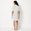 image:imageAmazon Essentials Womens ModalBlend Nightgown Short Sleeve ButtonDownLight Grey Heather