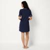image:imageAmazon Essentials Womens ModalBlend Nightgown Short Sleeve ButtonDownNavy