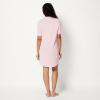 image:imageAmazon Essentials Womens ModalBlend Nightgown Short Sleeve ButtonDownPink