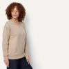 image:imageAmazon Essentials Womens Oversized VNeck Fleece Pullover SweatshirtTaupe