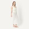 image:imageAmazon Essentials Womens RegularFit Crochet CoverUp DressCream