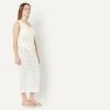 image:imageAmazon Essentials Womens RegularFit Crochet CoverUp DressCream