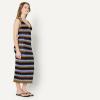 image:imageAmazon Essentials Womens RegularFit Crochet CoverUp DressMulticolor Horizontal Stripe