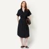 image:imageAmazon Essentials Womens RelaxedFit Short Sleeve ButtonDown Dress with BeltBlack