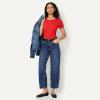 image:imageAmazon Essentials Womens SlimFit ShortSleeve Crewneck TShirt Pack of 2Bright Poppy RedTan