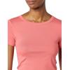 image:imageAmazon Essentials Womens SlimFit ShortSleeve Crewneck TShirt Pack of 2Navy Hot Pink