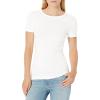 image:imageAmazon Essentials Womens SlimFit ShortSleeve Crewneck TShirt Pack of 2WhiteWhite