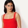 image:imageAmazon Essentials Womens Square Neck Wide Leg Sleeveless JumpsuitBright Poppy Red