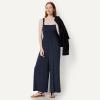 image:imageAmazon Essentials Womens Square Neck Wide Leg Sleeveless JumpsuitNavy