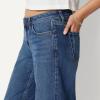 image:imageAmazon Essentials Womens Ultra Soft LowRise Wide Leg JeanStone Medium Wash