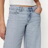 image:imageAmazon Essentials Womens Ultra Soft LowRise Wide Leg JeanTinted Ice Light Wash