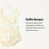 image:imageAmazon Essentials x Sofia Grainge Baby Girls Cotton Sleeveless Romper with RufflesIvory Lemon