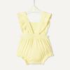 image:imageAmazon Essentials x Sofia Grainge Baby Girls Cotton Sleeveless Romper with RufflesLight Yellow