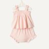 image:imageAmazon Essentials x Sofia Grainge Baby Girls Cotton Sleeveless Shirt and Shorts Play SetLight Pink