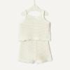 image:imageAmazon Essentials x Sofia Grainge Mommy amp Me Cotton Crochet Sweaters amp Tank SetsIvory