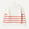 image:imageAmazon Essentials x Sofia Grainge Mommy amp Me Cotton Crochet Sweaters amp Tank SetsIvory Red Placed Thin Stripe