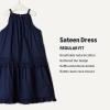 image:imageAmazon Essentials x Sofia Grainge Mommy amp Me Cotton Sateen DressesNavy