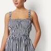 image:imageAmazon Essentials x Sofia Grainge Mommy amp Me Cotton Sateen DressesNavy Gingham