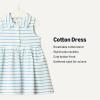 image:imageAmazon Essentials x Sofia Grainge Toddlers and Baby Girls Cotton Pique Sleeveless DressBlue Uneven Thin Stripe