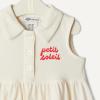image:imageAmazon Essentials x Sofia Grainge Toddlers and Baby Girls Cotton Pique Sleeveless DressIvory Red Petit Soleil