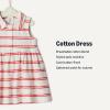 image:imageAmazon Essentials x Sofia Grainge Toddlers and Baby Girls Cotton Pique Sleeveless DressRed Double Stripe