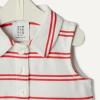 image:imageAmazon Essentials x Sofia Grainge Toddlers and Baby Girls Cotton Pique Sleeveless DressRed Double Stripe