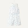 image:imageAmazon Essentials x Sofia Grainge Toddlers and Baby Girls Cotton Sateen Sleeveless Top and Pants Play SetIvory Blue Floral