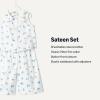 image:imageAmazon Essentials x Sofia Grainge Toddlers and Baby Girls Cotton Sateen Sleeveless Top and Pants Play SetIvory Blue Floral