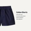 image:imageAmazon Essentials x Sofia Grainge Unisex Babies Toddlers and Kids Pullon Cotton Twill ShortsNavy