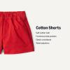 image:imageAmazon Essentials x Sofia Grainge Unisex Babies Toddlers and Kids Pullon Cotton Twill ShortsWashed Red