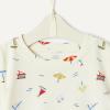 image:imageAmazon Essentials x Sofia Grainge Unisex Toddlers and Babies Cotton Knit Short Sleeve Shirt amp Pants SetIvory Beach
